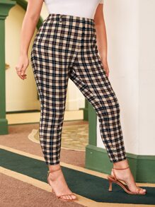 Modelyn Quần Plus Size kẻ sọc Giải trí - Nhiều màu - Xem 5