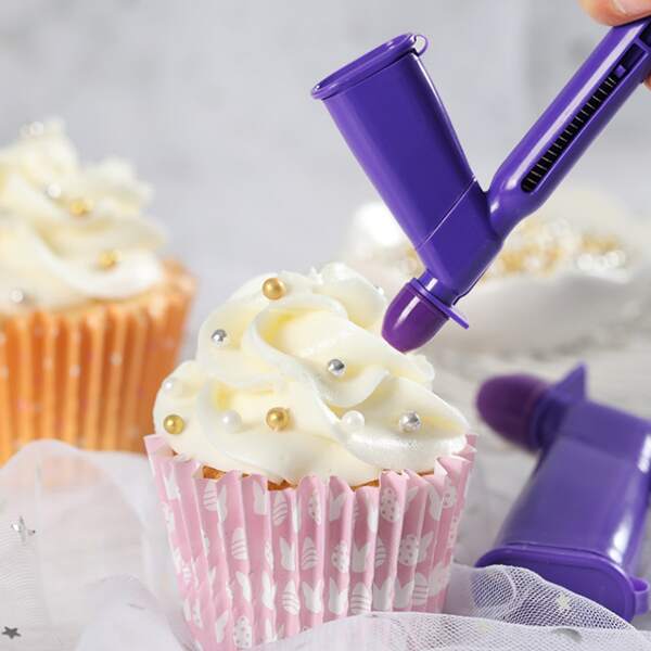 

1pc Sugar Bead Locator, Purple