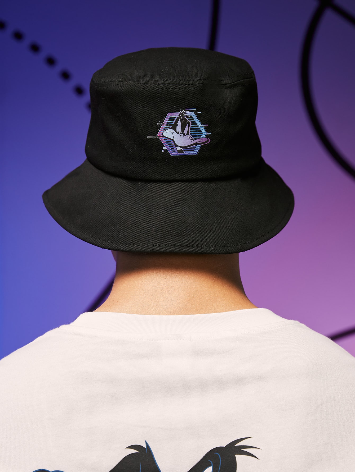 SHEIN Men Graphic Bucket Hat for Sale 