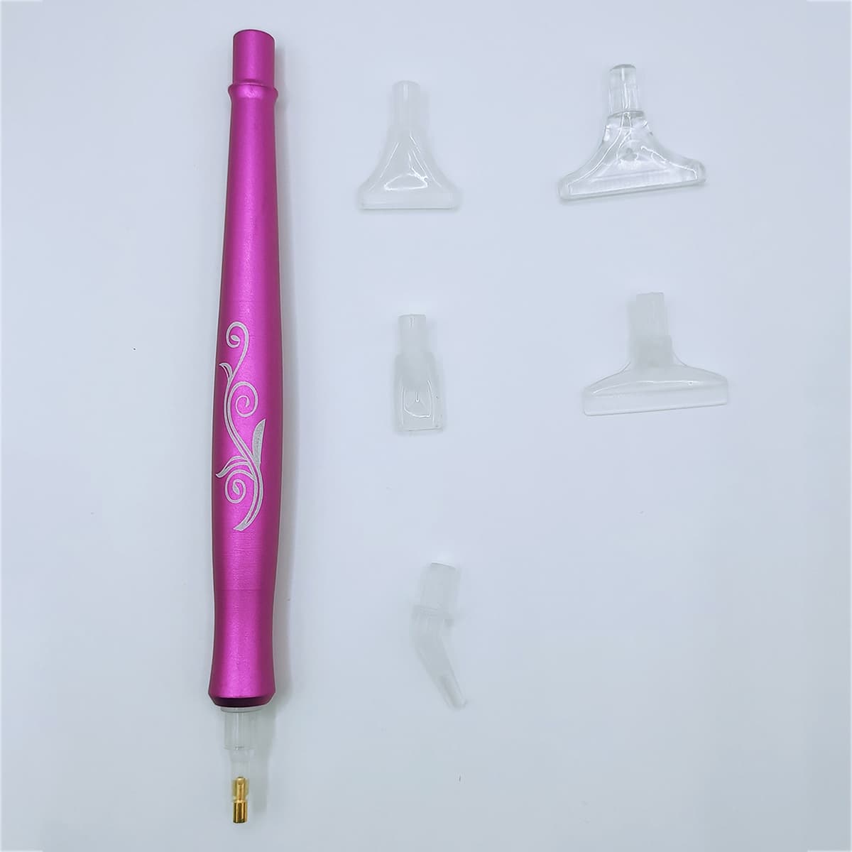 

1set DIY Diamond Painting Tool, Hot pink