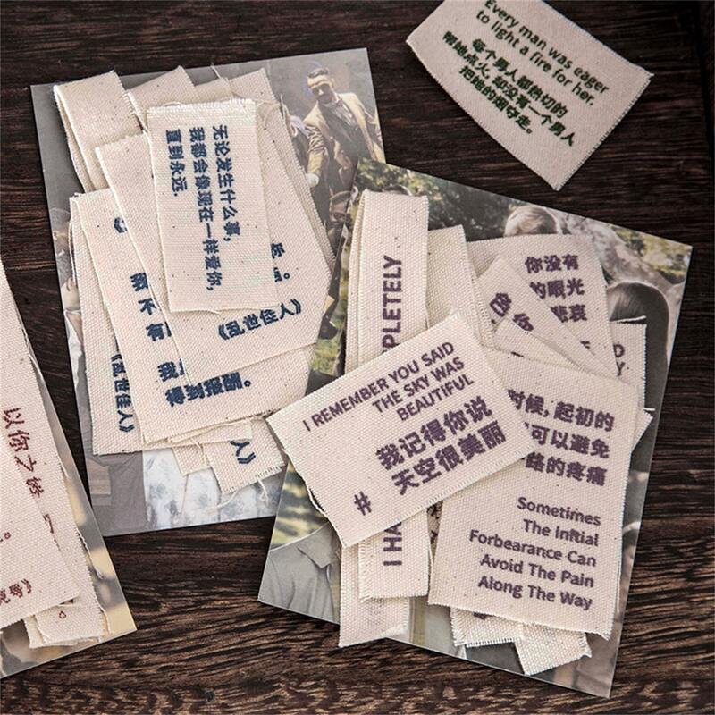 

10pcs Slogan Graphic Random Material Paper, Multicolor