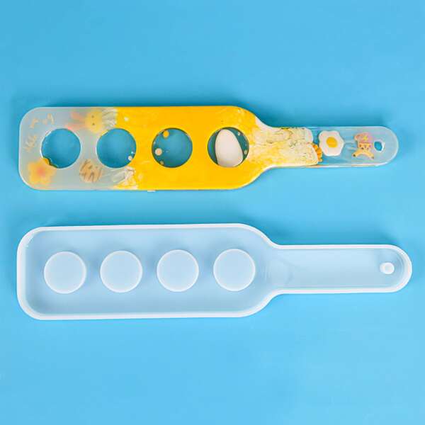 

1pc DIY Tray Epoxy Mold, White