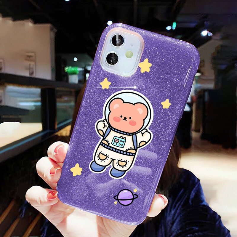 

Cartoon Pattern Phone Case, Multicolor