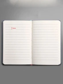 1pc Random Color A6 Notebook - Multicolor - View 4