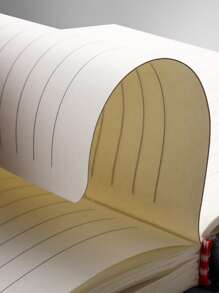 1pc Random Color A6 Notebook - Multicolor - View 2