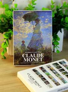 30入組油畫風格問候卡-完美適用於任何場合