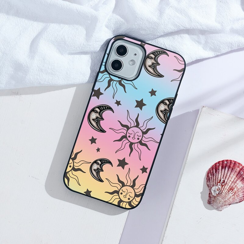 

Sun Graphic Phone Case, Multicolor