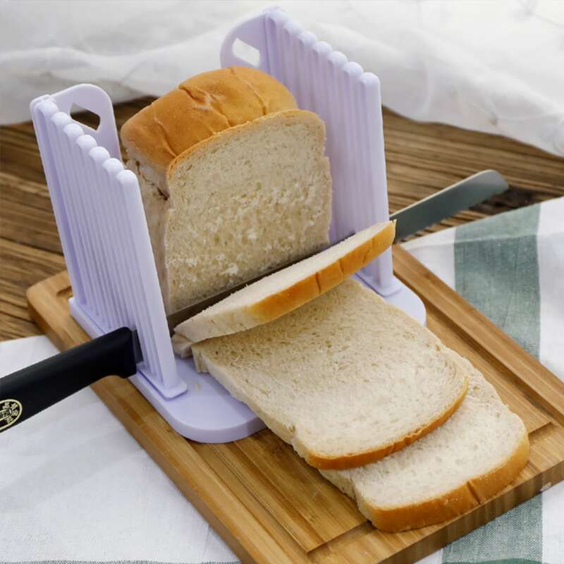 

1pc Bread Slicing Guide, White