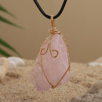 Stone Charm Necklace