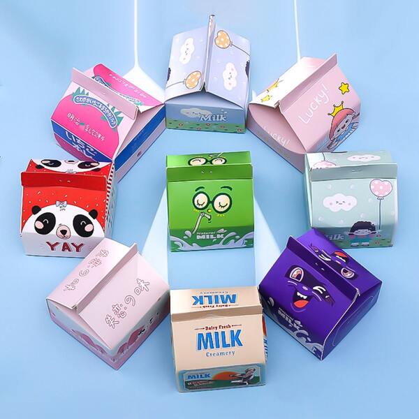 

1box Cartoon Graphic Random Sticky Note, Multicolor