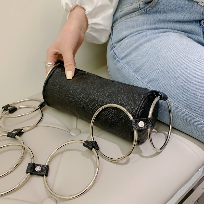 

Minimalist Bucket Bag, Black