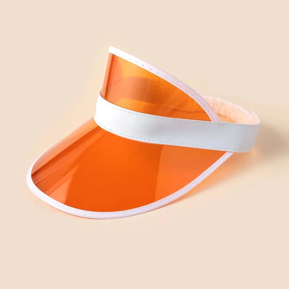 

Clear Visor Hat, Orange