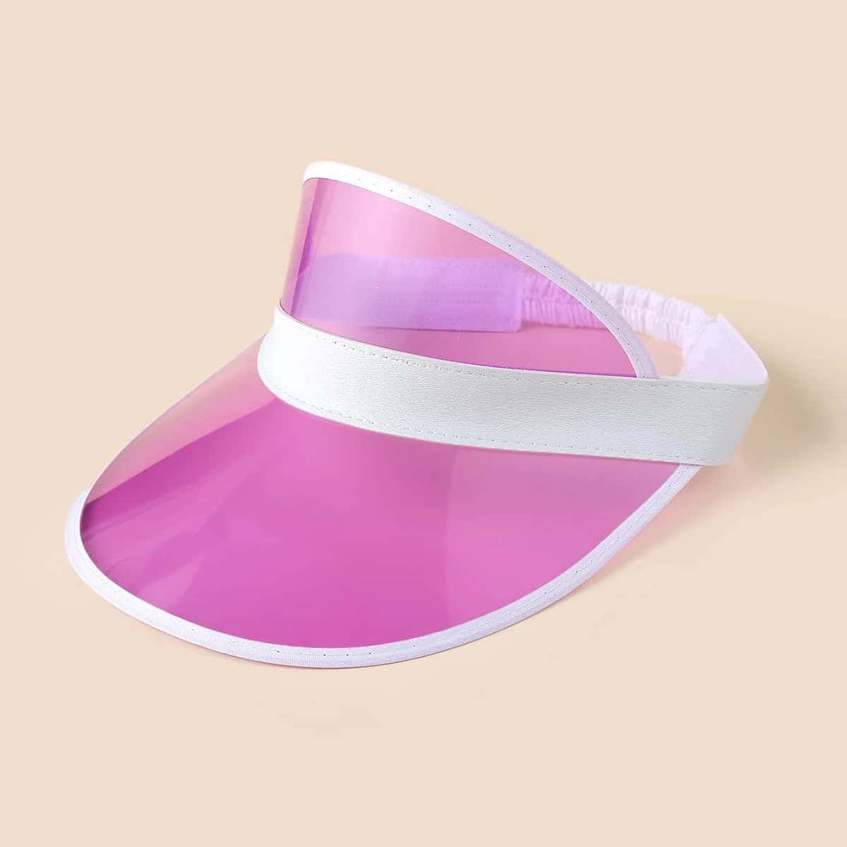 

Clear Visor Hat, Pink