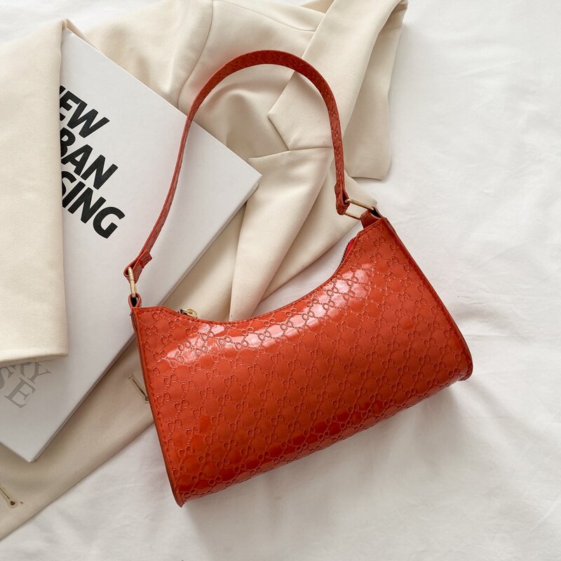 

Minimalist Shoulder Bag, Orange