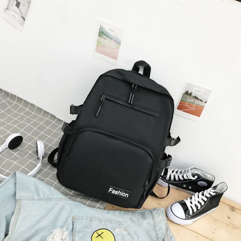 

Guys Zipper Front Backpack, Black