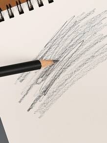 1入組牛皮紙套螺旋素描本 - 彩色 - 查看 2