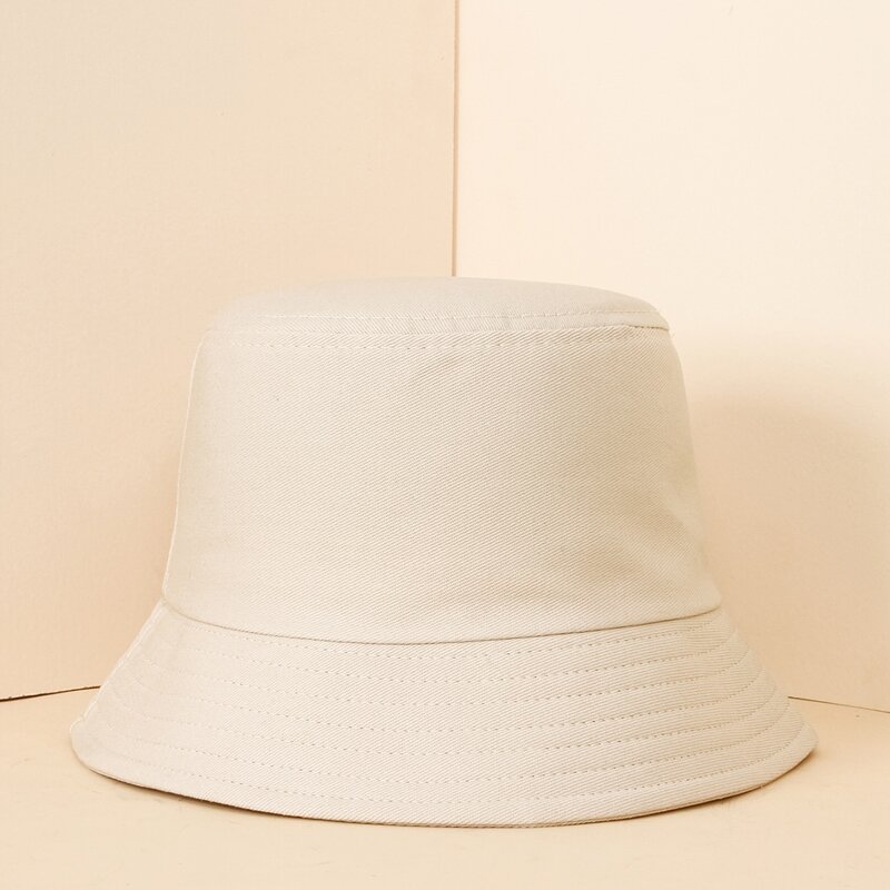 

Solid Bucket Hat, Beige