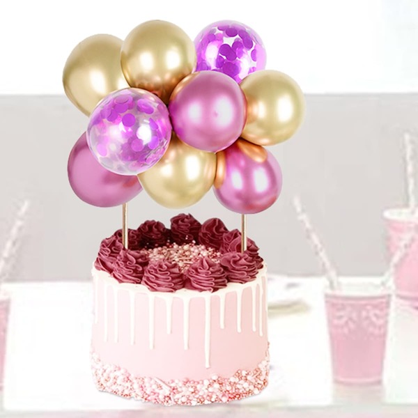 

1set Balloon Cake Topper, Multicolor