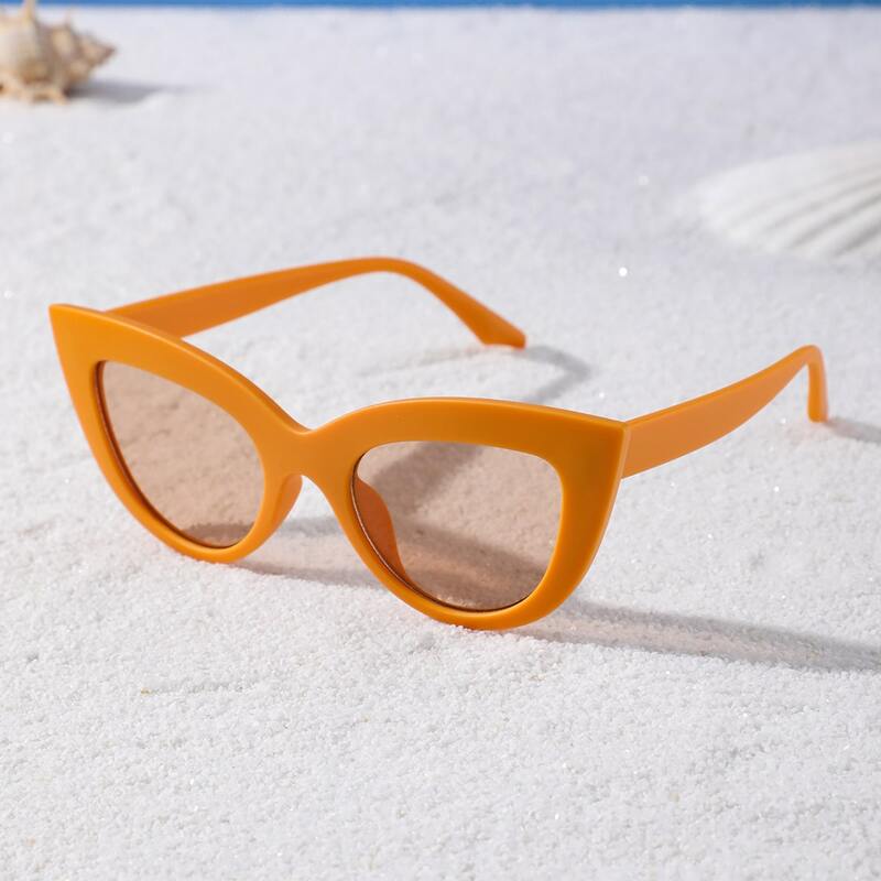 

Cat Eye Tinted Lens Sunglasses