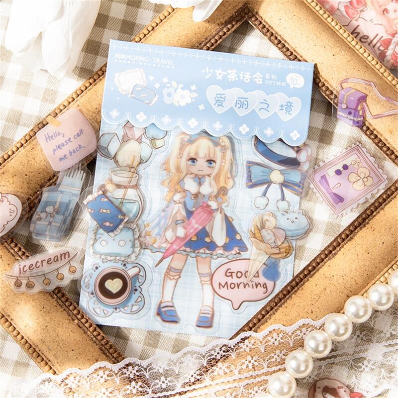 

30pcs Cartoon Graphic Random Sticker, Multicolor