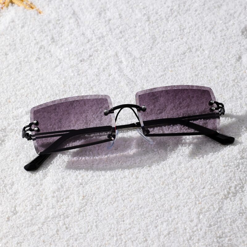 

Rimless Tinted Lens Sunglasses
