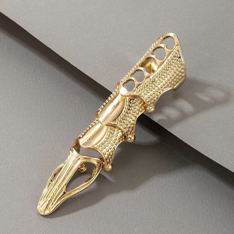 

1pc Hollow Out Ring, Gold