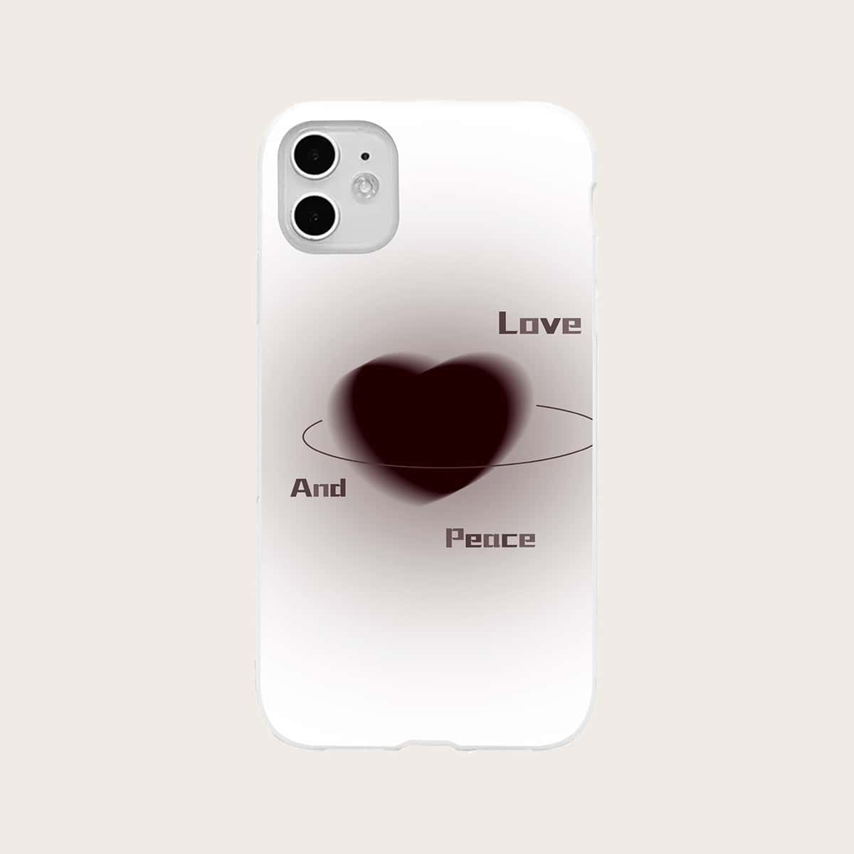 

Heart Pattern Phone Case, Multicolor