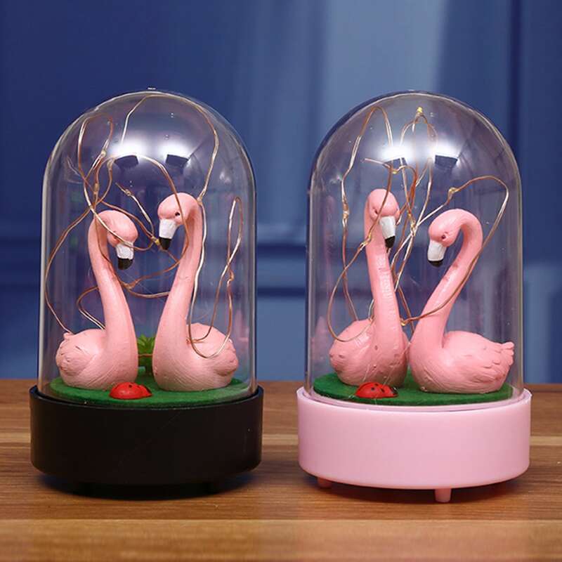 

1pc Flamingo Night Light, Multicolor