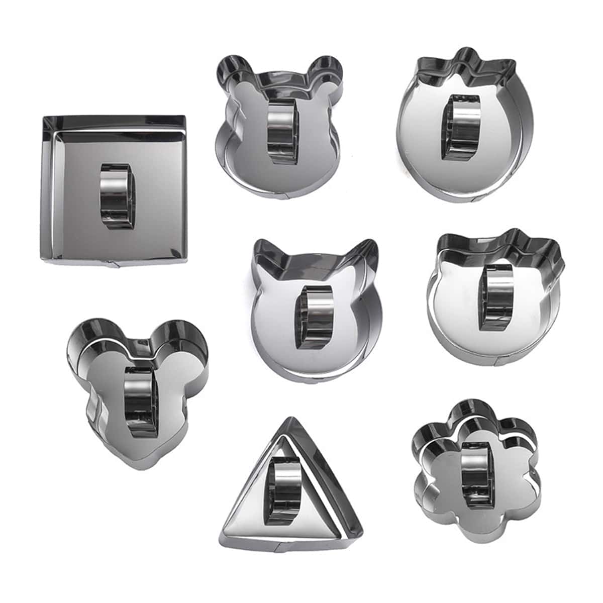 

1pc Random Stainless Steel Mold, Silver
