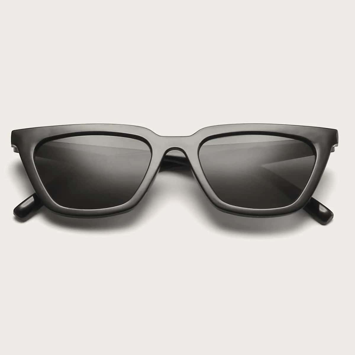 

Square Frame Sunglasses, Black