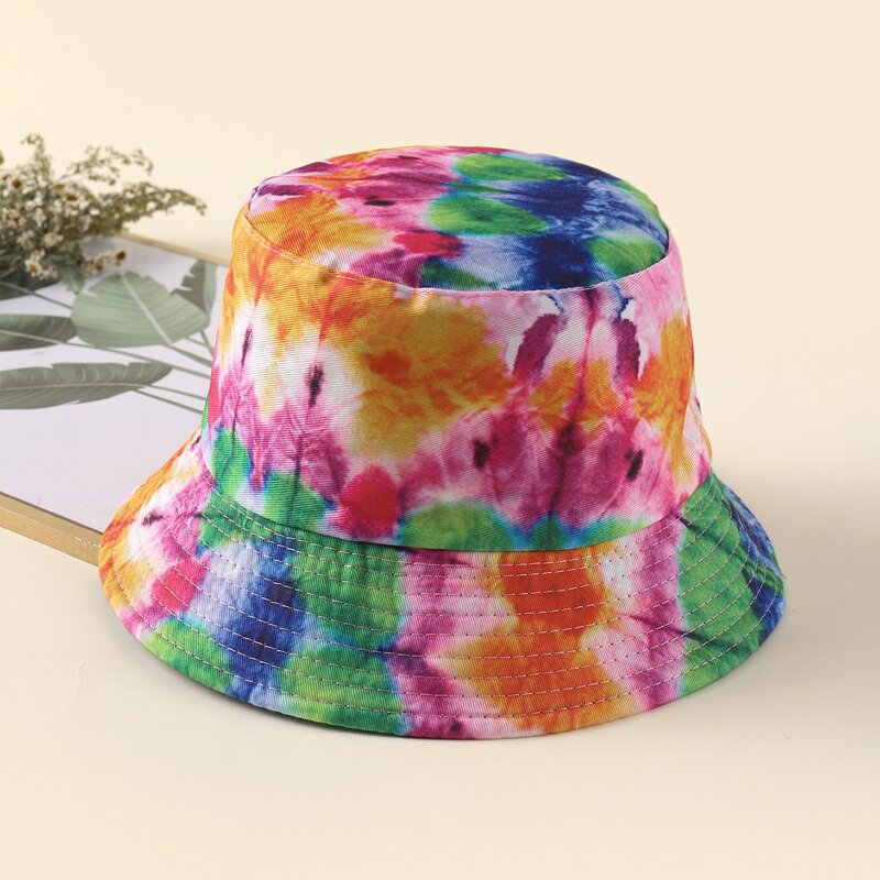 

Tie Dye Reversible Bucket Hat, Multicolor