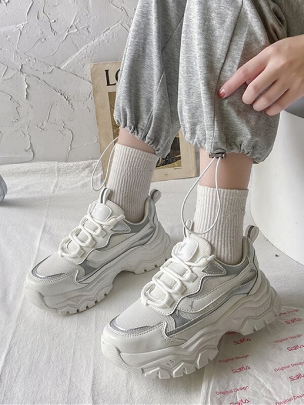 romwe chunky sneakers