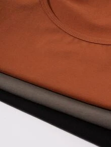 Áo thun màu trơn Giải trí - Nhiều màu - Xem 4