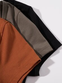 Áo thun màu trơn Giải trí - Nhiều màu - Xem 7