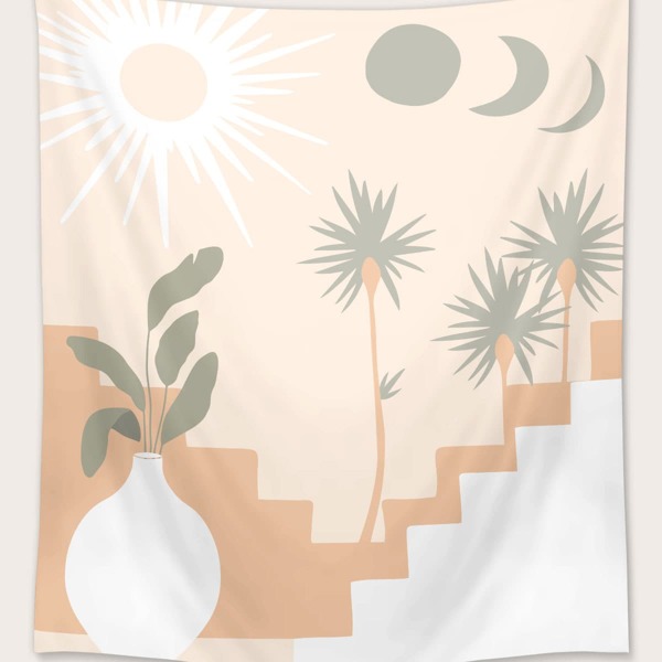 

Abstract Pattern Tapestry, Multicolor