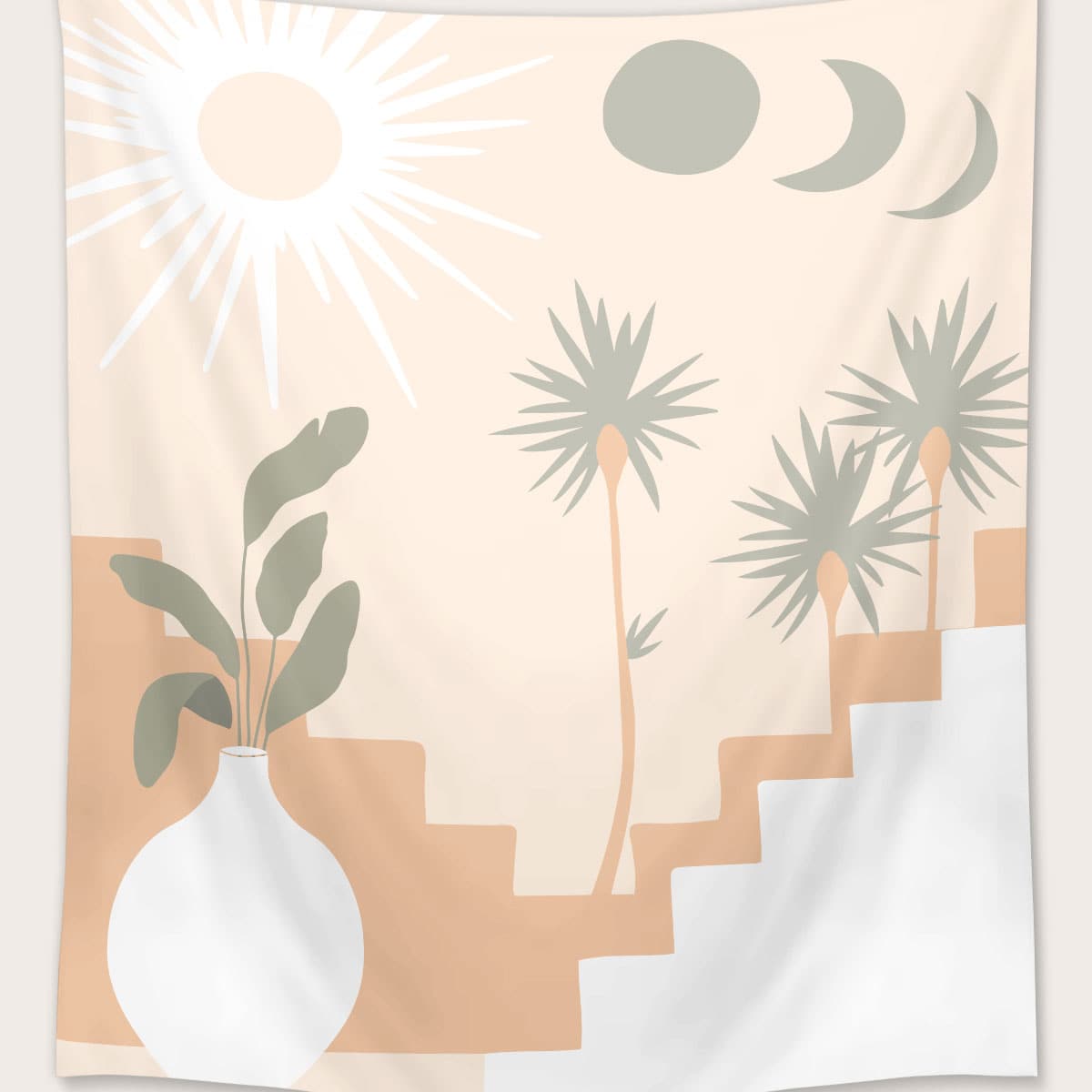 

Abstract Pattern Tapestry, Multicolor