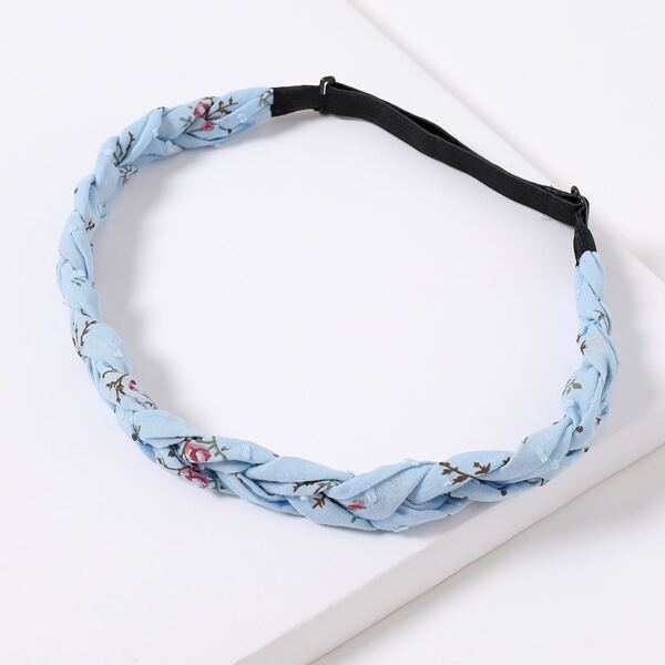 

Graphic Hair Band, Blue