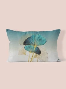 Ginkgo Leaf Print Cushion Cover không có chất làm đầy - Nhiều màu - Xem 1