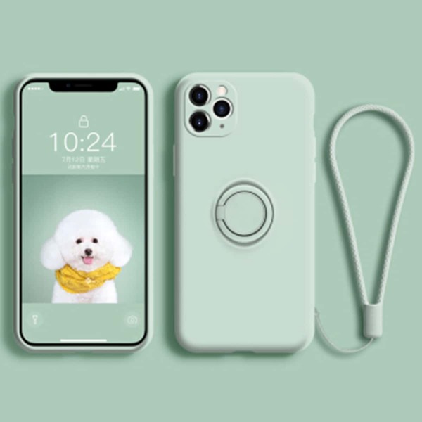 

Plain Phone Case With Ring Holder, Green