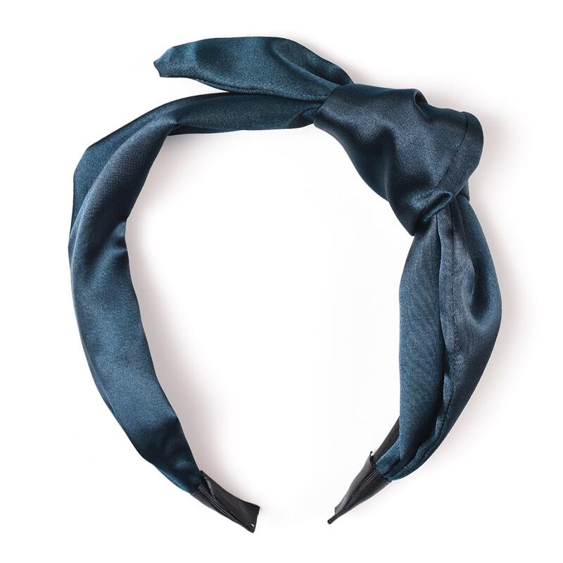 

Knot Hair Hoop, Teal blue