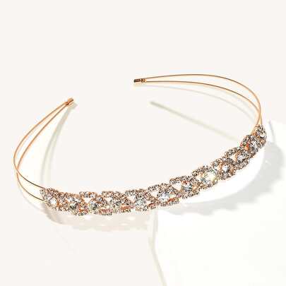 Rhinestone Decor Headband