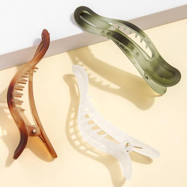 

3pcs Ombre Hair Clip, Multicolor