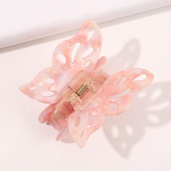 

Acetic Acid Hair Claw, Pink