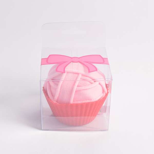 

8pcs Solid Hair Tie, Pink