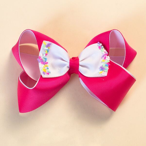 

Toddler Girls Bow Decor Hair Clip, Multicolor