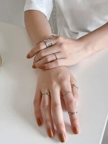 DAZY Nhẫn - Bạc - Xem 2