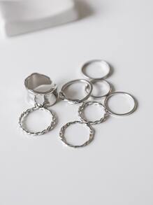 DAZY Nhẫn - Bạc - Xem 7