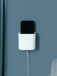 1入組壁掛式儲物架 - 白色 - 查看 1