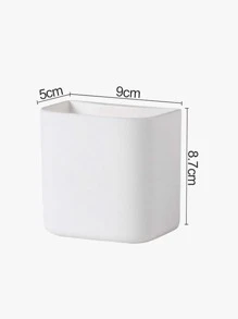 1入組壁掛式儲物架 - 白色 - 查看 3