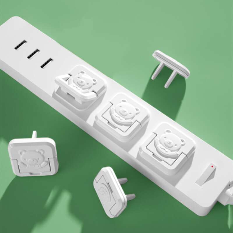 

2pcs Anti-shock Socket Protection Cover, White
